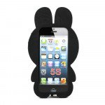 Wholesale iPhone 5 5S 3D Hello Bunny (Black)